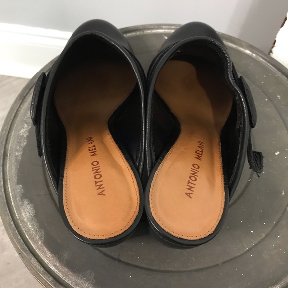 Antonio Melani Leather Mules - Picture 5 of 11